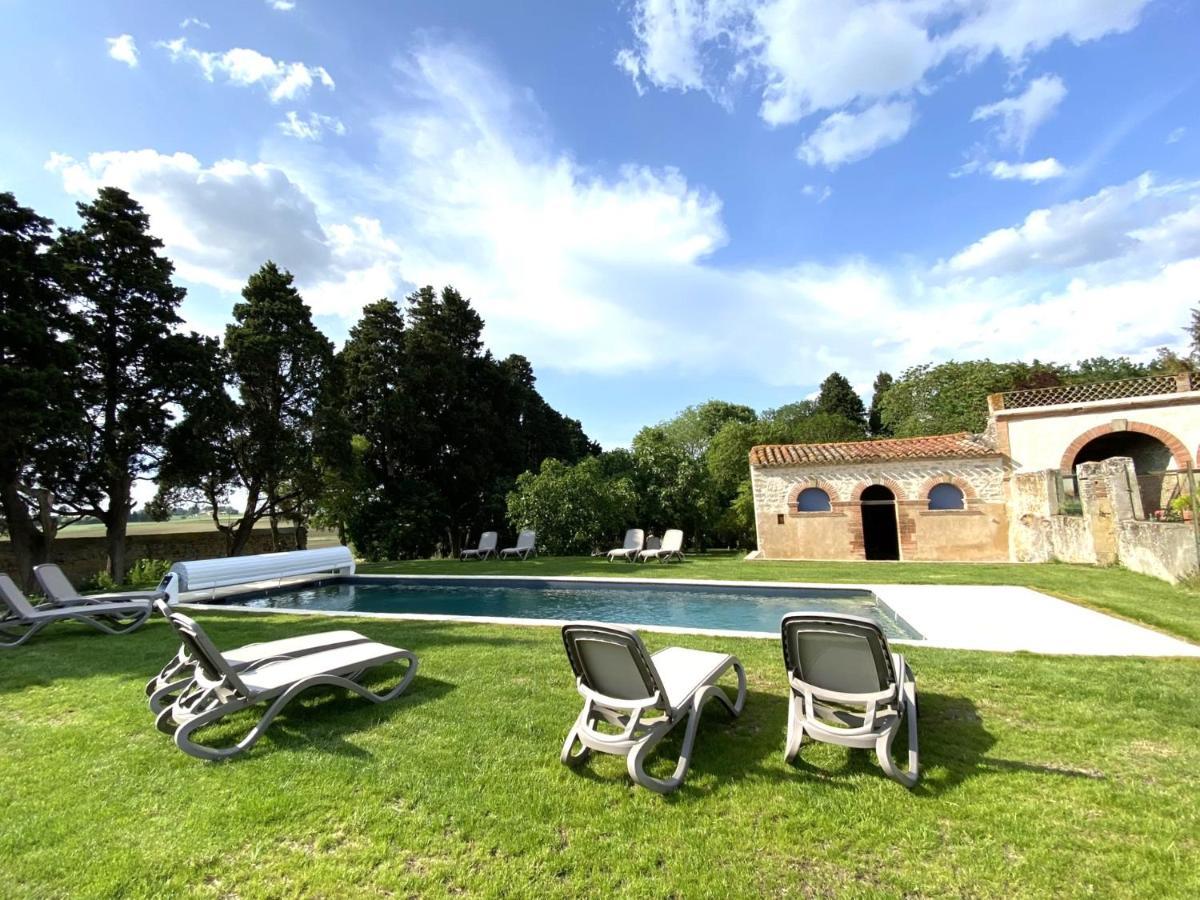 Domaine De Lanis - Maison D'Hotes Avec Parc Et Piscine Castelnaudary Exterior photo